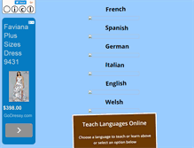 Tablet Screenshot of iclanguage.com
